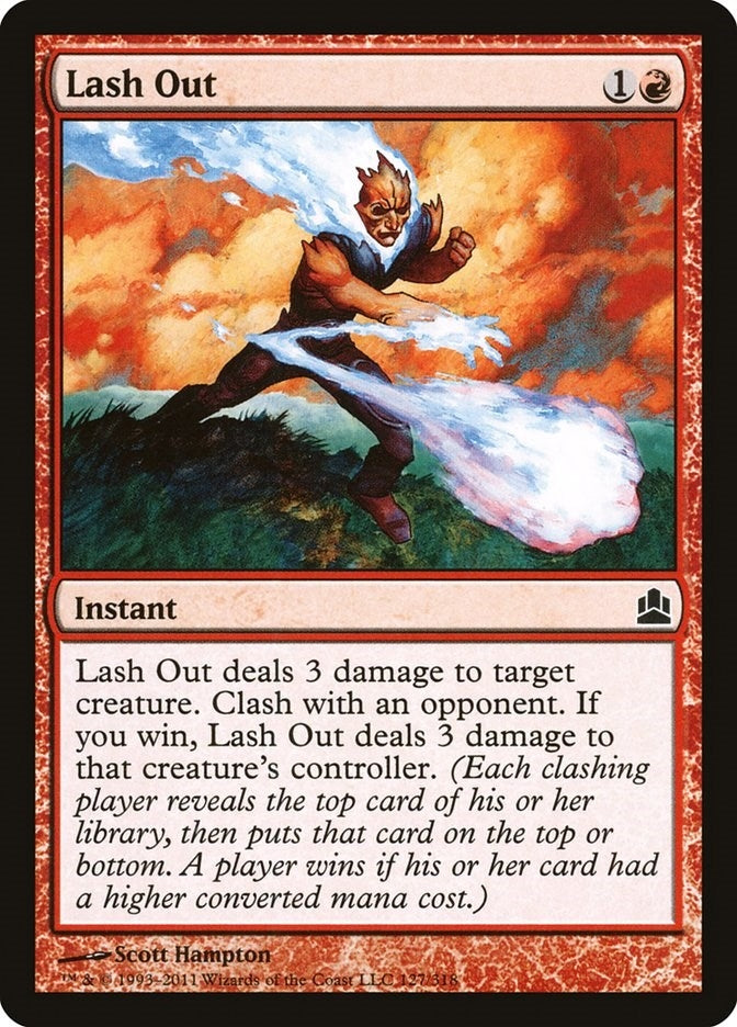 Image for Lash Out (127) [Commander] - Magic: The Gathering