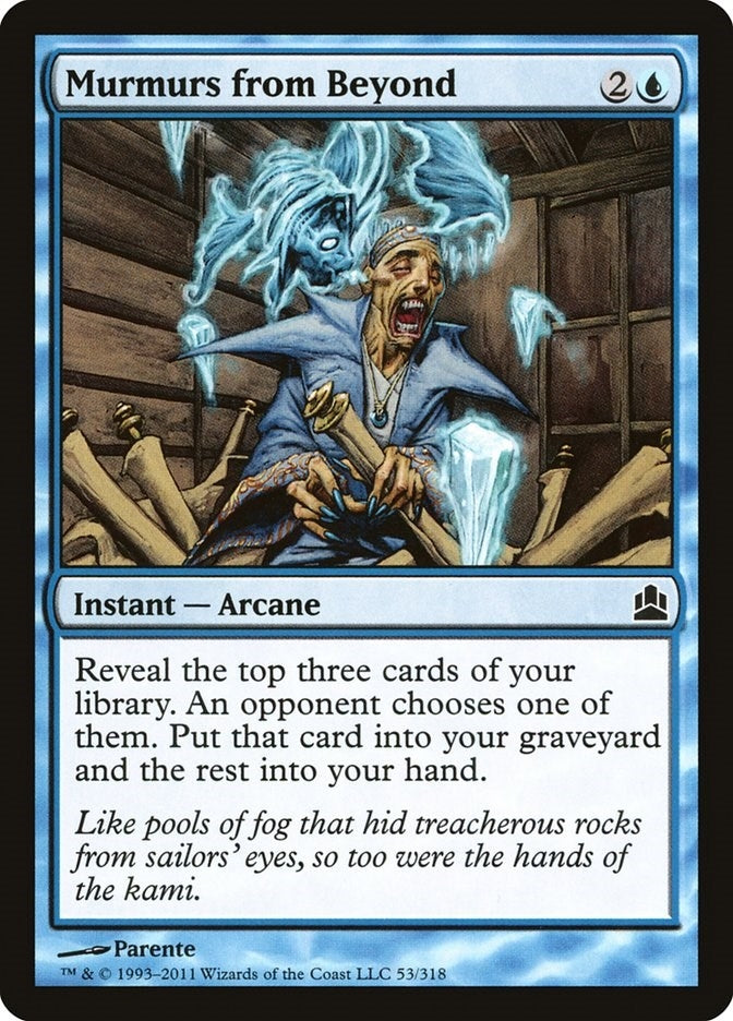 Image for Murmurs from Beyond (53) [Commander] - Magic: The Gathering