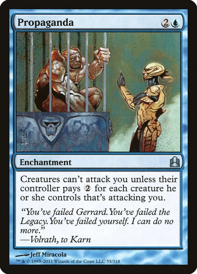 Image for Propaganda (55) [Commander] - Magic: The Gathering