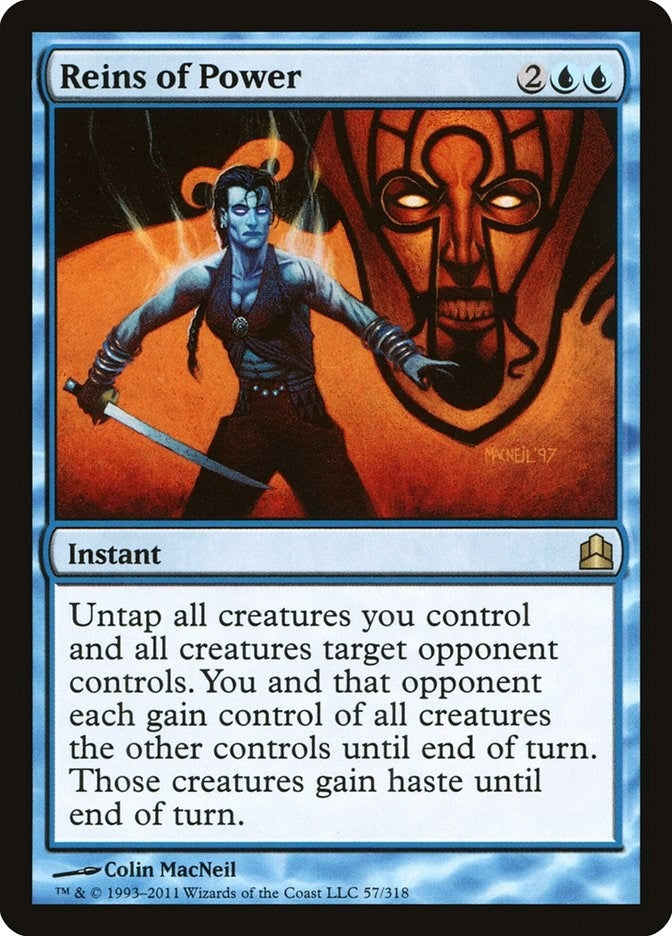 Image for Reins of Power (57) [Commander] - Magic: The Gathering