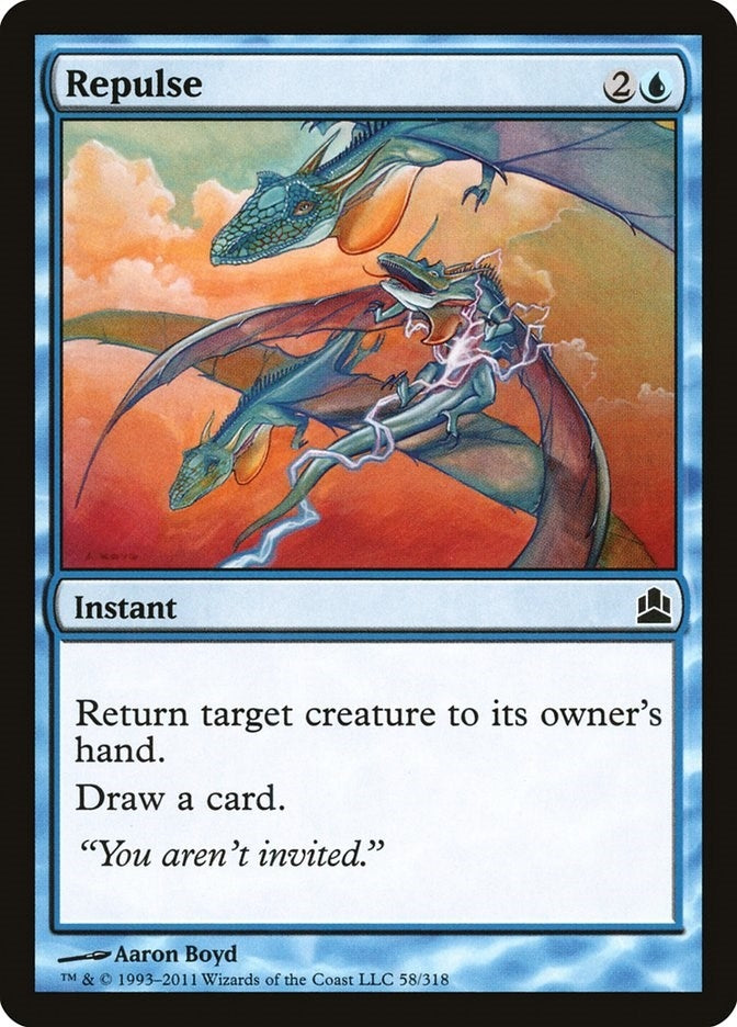 Image for Repulse (58) [Commander] - Magic: The Gathering