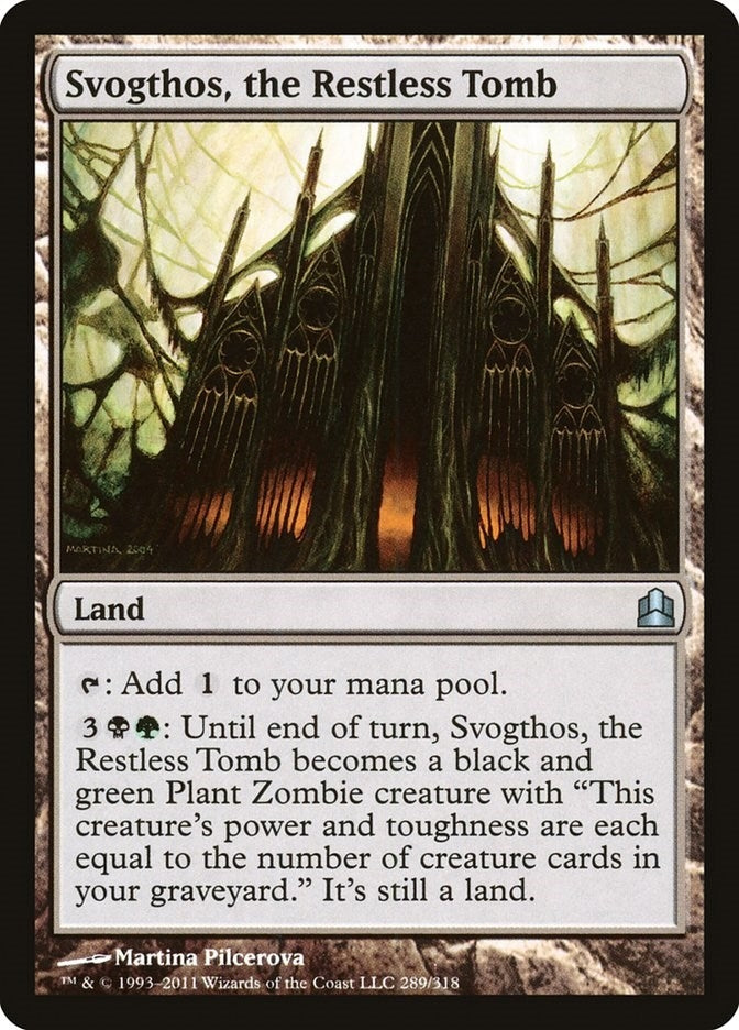 Image for Svogthos, the Restless Tomb (289) [Commander] - Magic: The Gathering