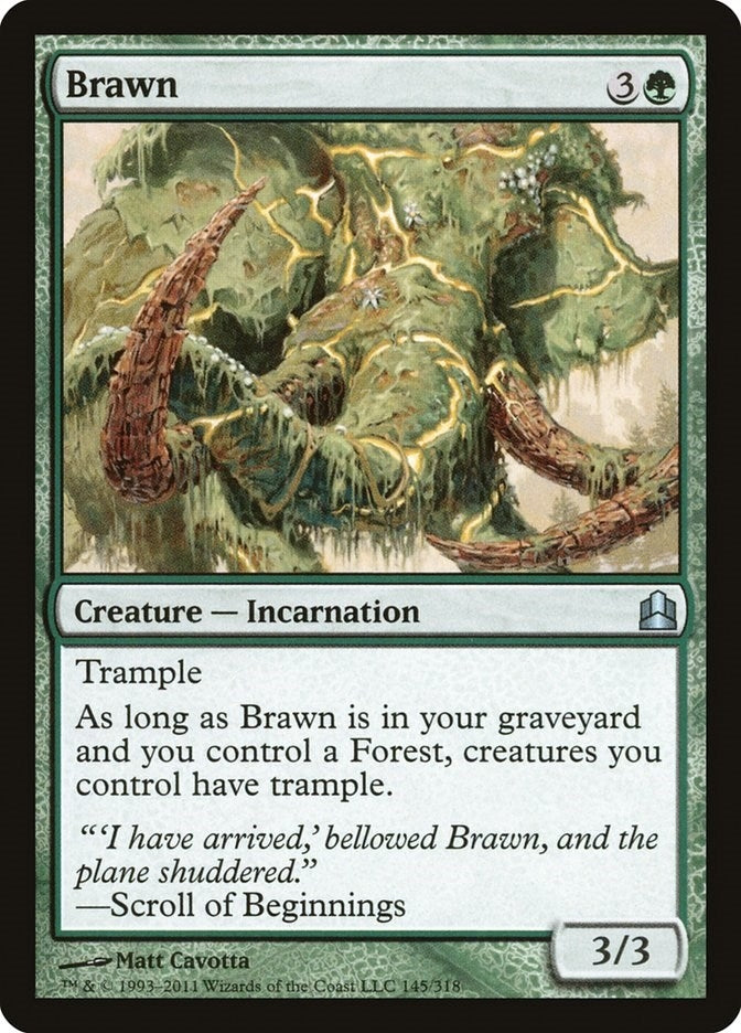 Image for Brawn (145) [Commander] - Magic: The Gathering