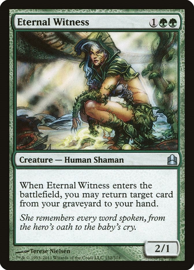 Image for Eternal Witness (152) [Commander] - Magic: The Gathering