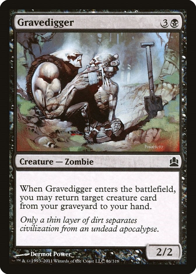 Image for Gravedigger (86) [Commander] - Magic: The Gathering