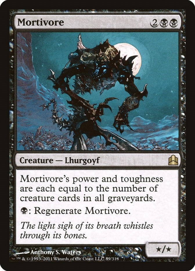 Image for Mortivore (89) [Commander] - Magic: The Gathering
