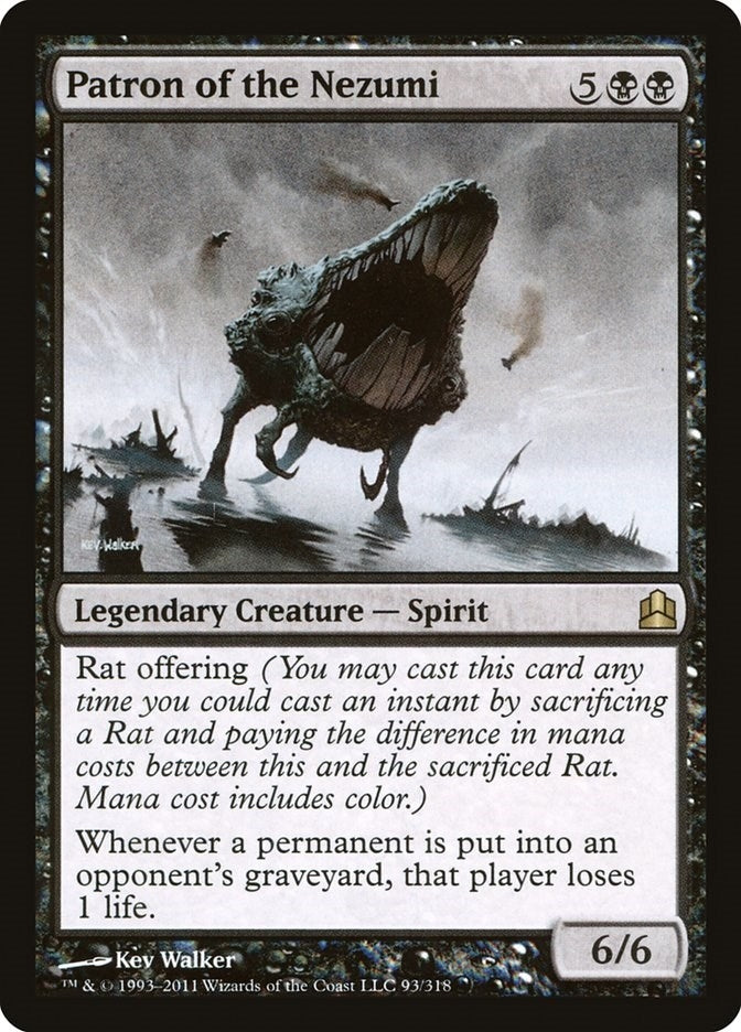 Image for Patron of the Nezumi (93) [Commander] - Magic: The Gathering