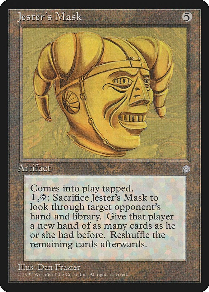 Image for Jester's Mask (300) [Ice Age] - Magic: The Gathering