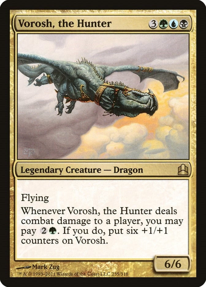 Image for Vorosh, the Hunter (235) [Commander] - Magic: The Gathering