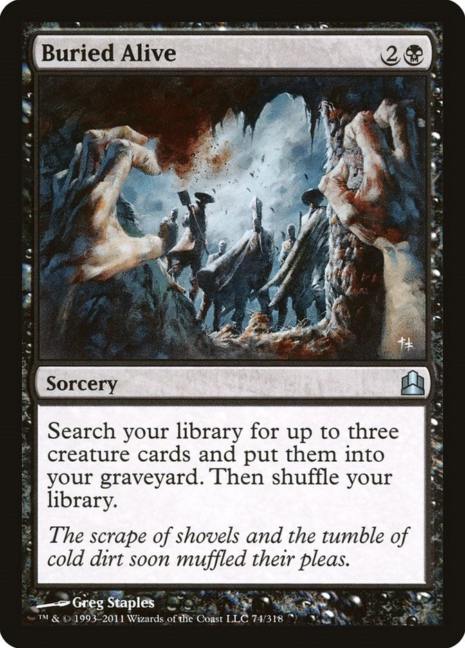 Image for Buried Alive (74) [Commander] - Magic: The Gathering