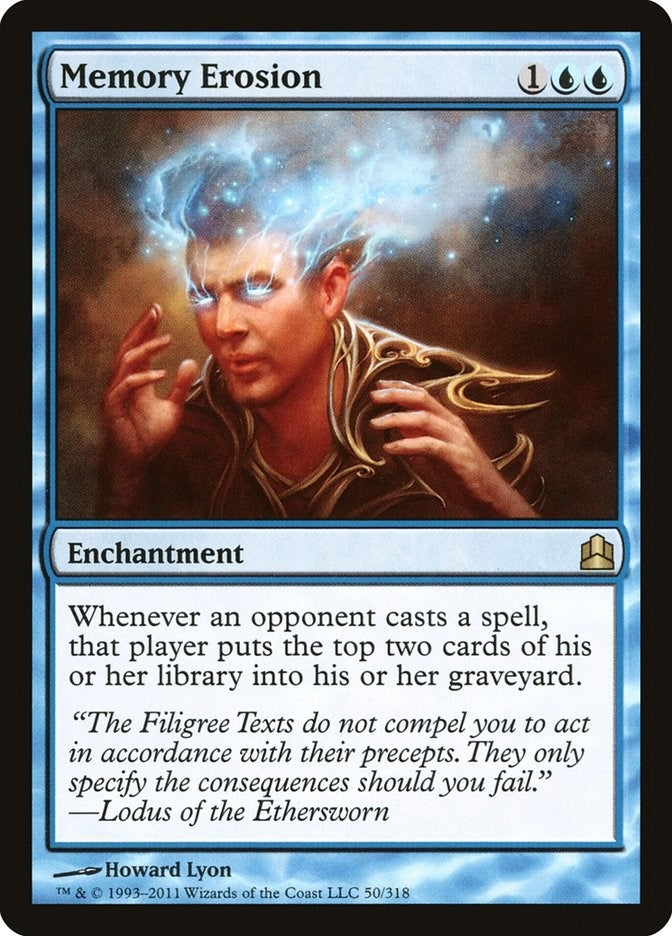 Image for Memory Erosion (50) [Commander] - Magic: The Gathering