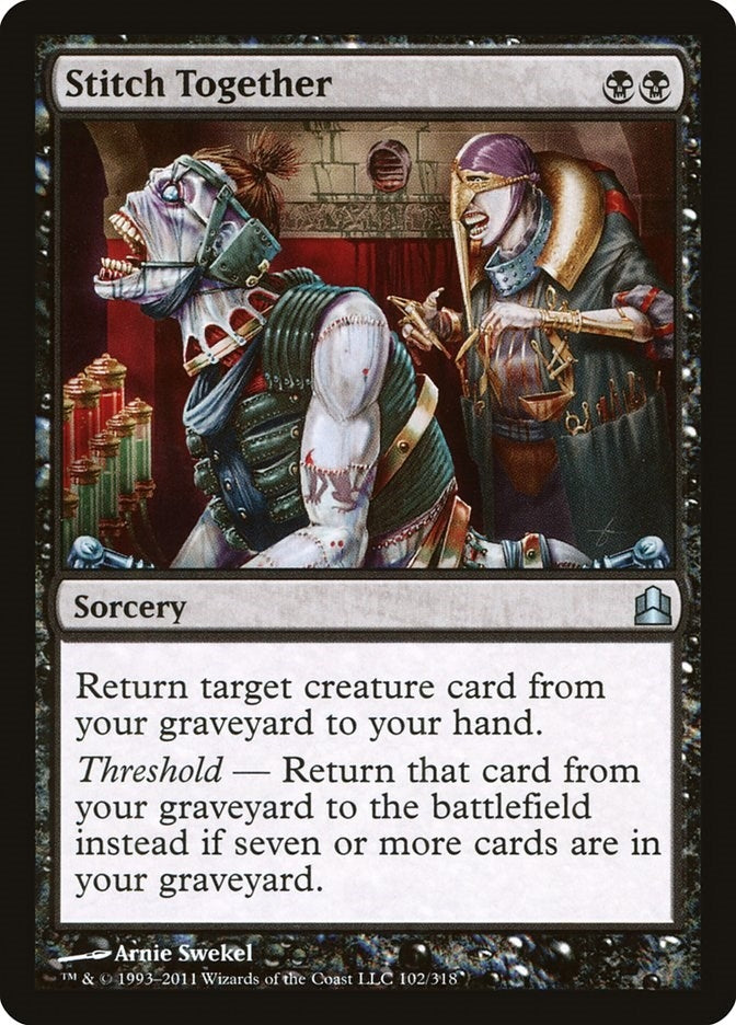 Image for Stitch Together (102) [Commander] - Magic: The Gathering