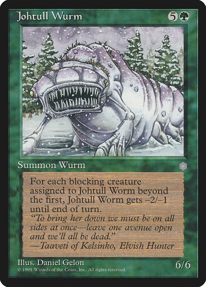 Image for Johtull Wurm [Ice Age] - Magic: The Gathering