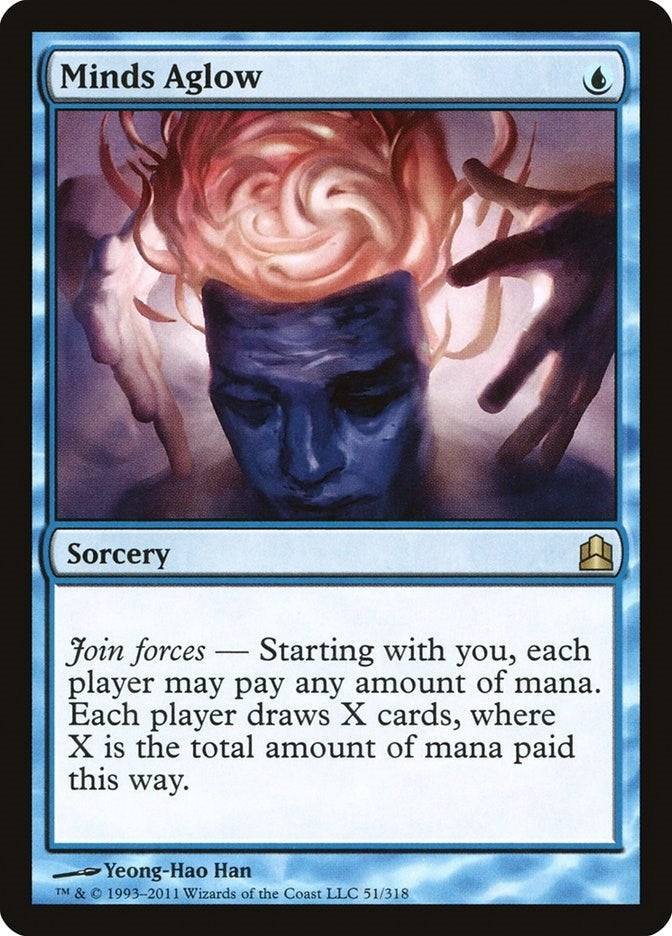 Image for Minds Aglow (51) [Commander] - Magic: The Gathering