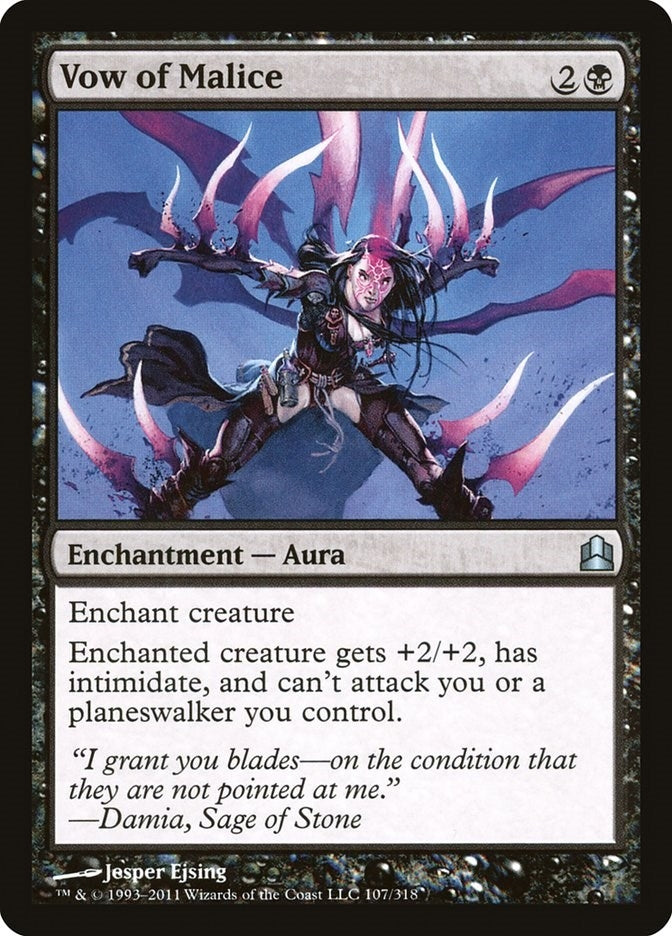 Image for Vow of Malice (107) [Commander] - Magic: The Gathering