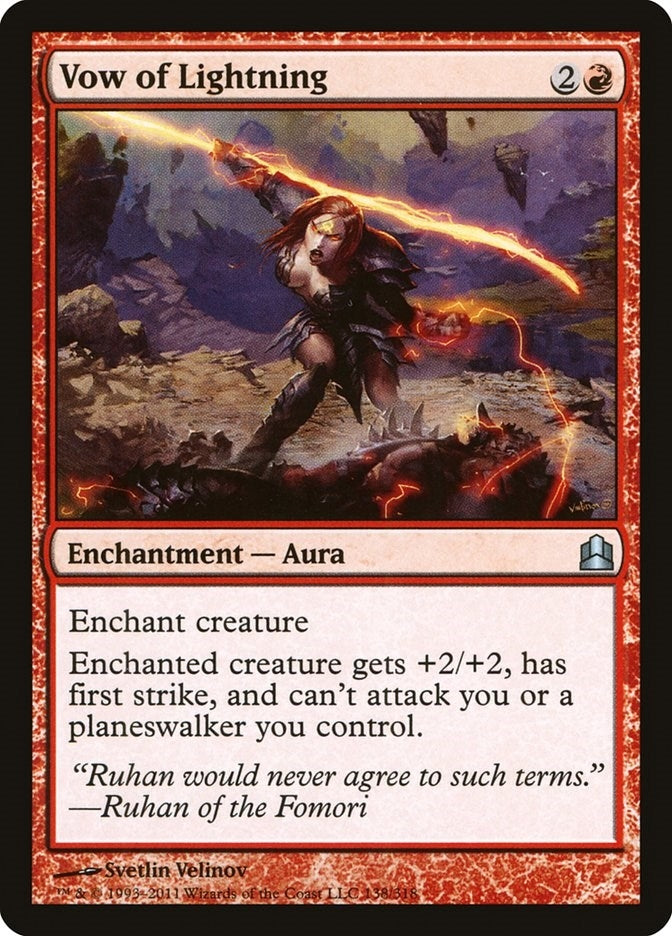Image for Vow of Lightning (138) [Commander] - Magic: The Gathering