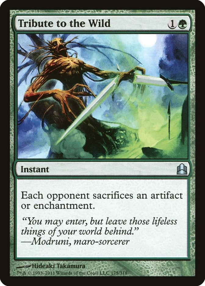 Image for Tribute to the Wild (175) [Commander] - Magic: The Gathering