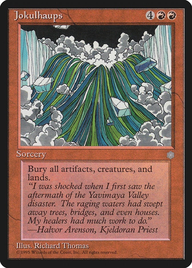 Image for Jokulhaups [Ice Age] - Magic: The Gathering
