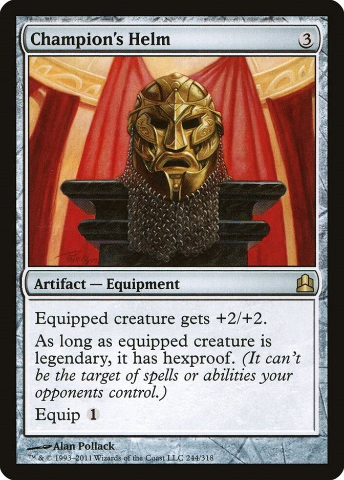 Image for Champion's Helm (244) [Commander] - Magic: The Gathering