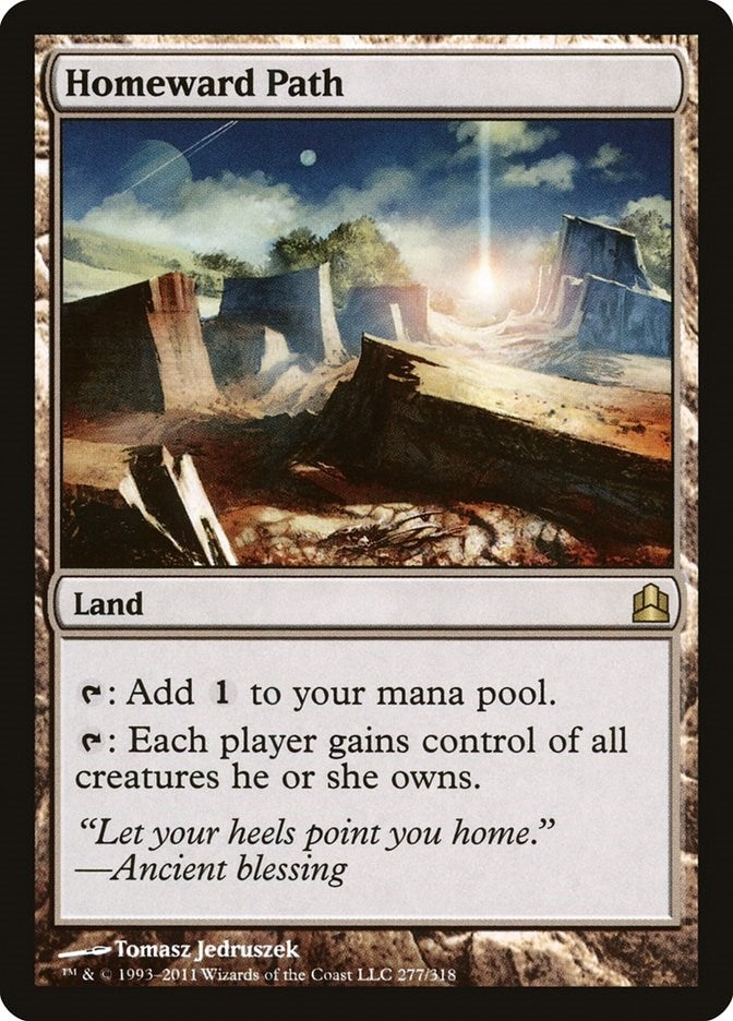 Image for Homeward Path (277) [Commander] - Magic: The Gathering