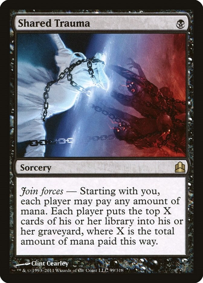 Image for Shared Trauma (99) [Commander] - Magic: The Gathering