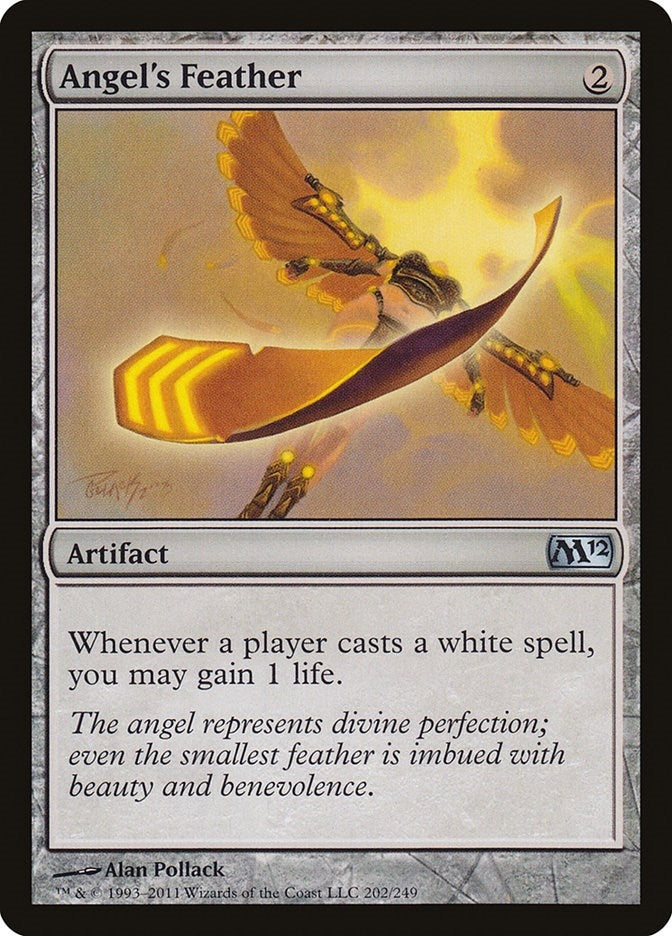 Image for Angel's Feather (202) [Magic 2012 (M12)] - Magic: The Gathering