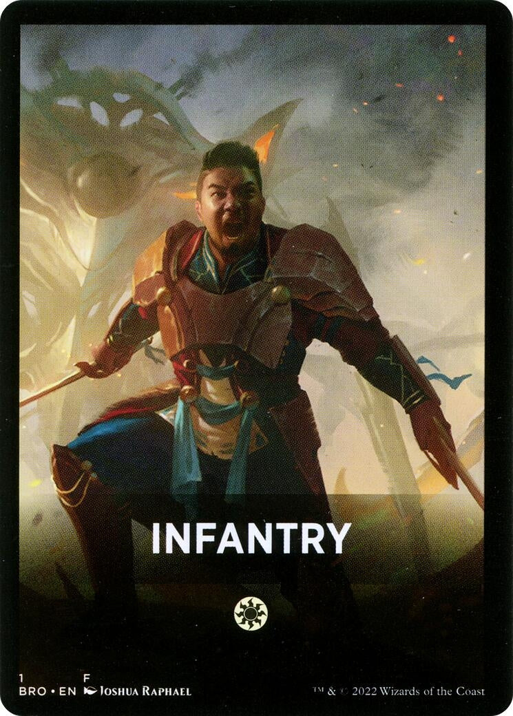 Image for Infantry Theme Card (1) [The Brothers' War] - Magic: The Gathering