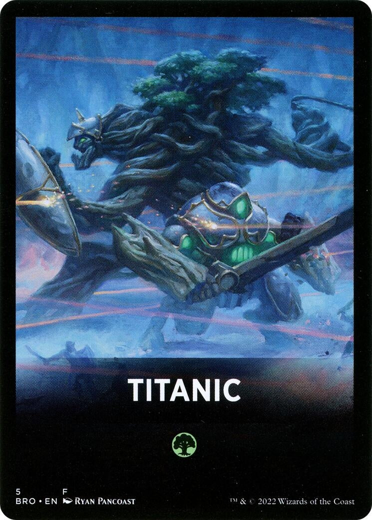 Image for Titanic Theme Card (5) [The Brothers' War] - Magic: The Gathering