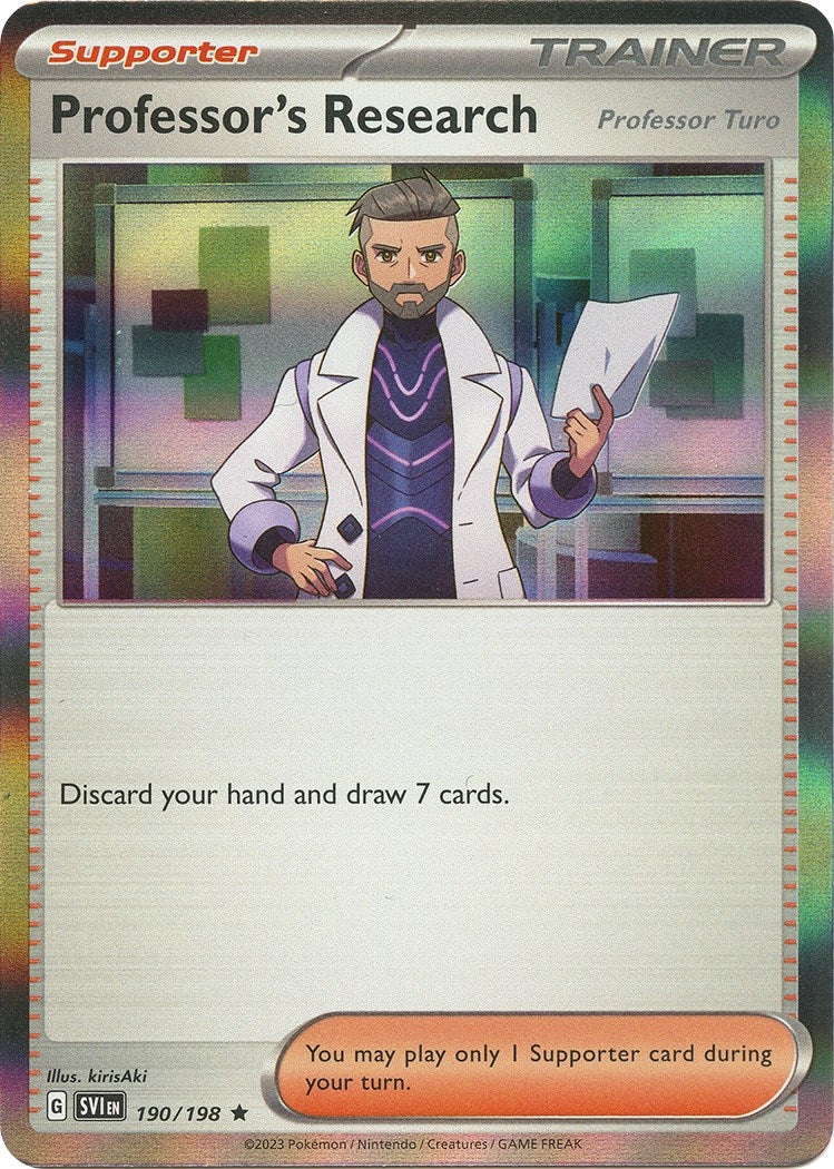 Image for Professor's Research (190/198) [SV01: Scarlet & Violet Base Set] - Pokemon