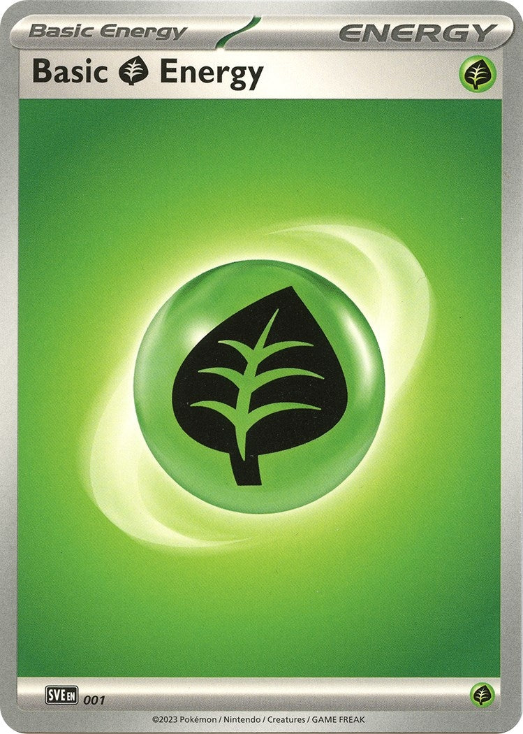 Image for Basic Grass Energy - 001 (001) [SVE: Scarlet & Violet Energies] - Pokemon
