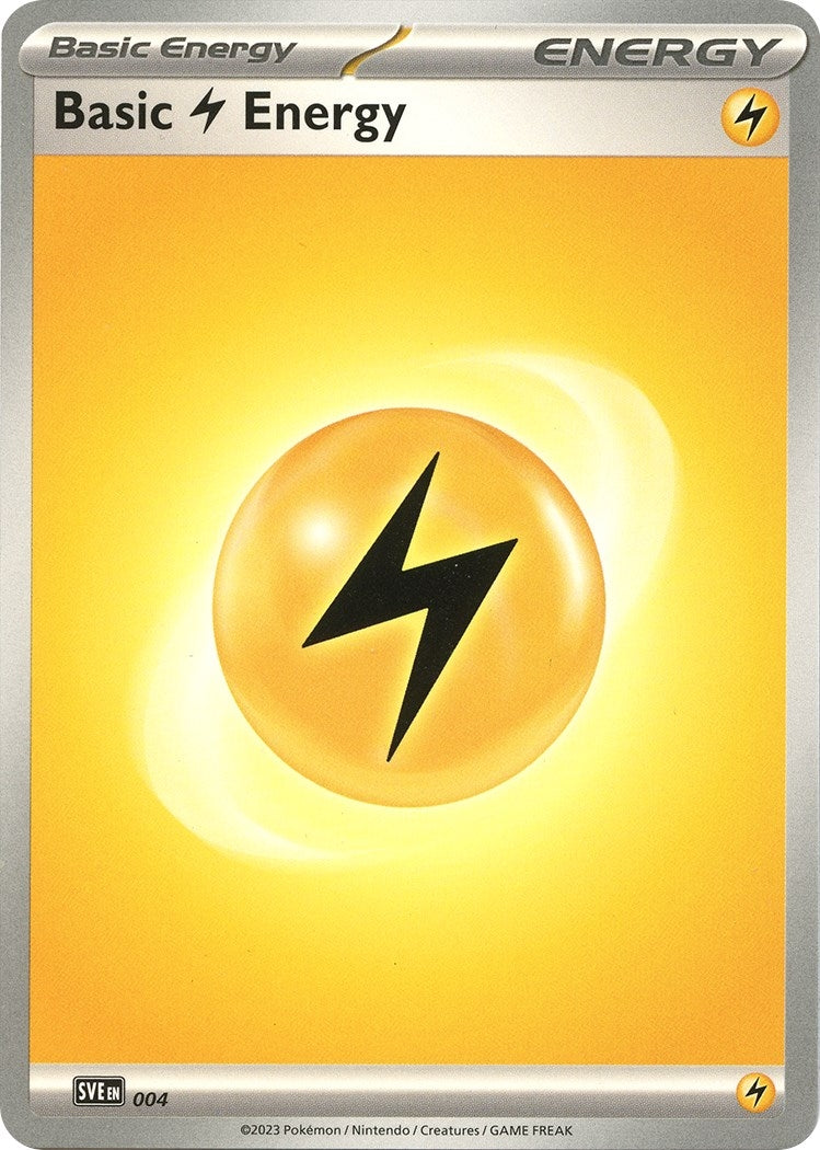 Basic Lightning Energy - 004 (004) [SVE: Scarlet & Violet Energies]