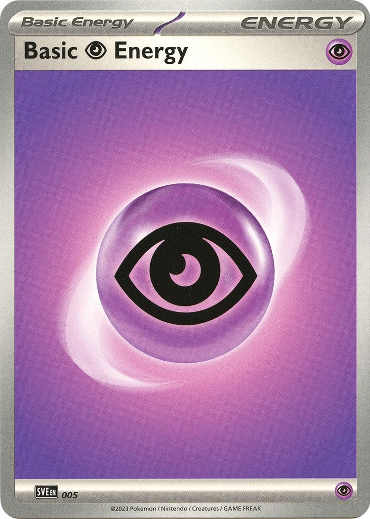 Image for Basic Psychic Energy - 005 (005) [SVE: Scarlet & Violet Energies] - Pokemon