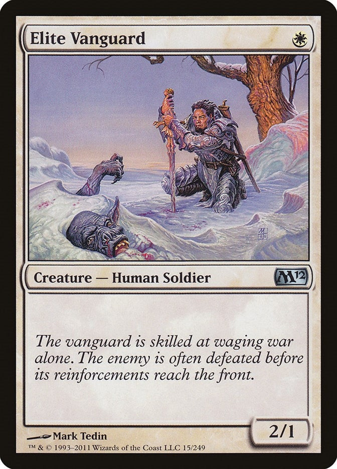 Image for Elite Vanguard (15) [Magic 2012 (M12)] - Magic: The Gathering