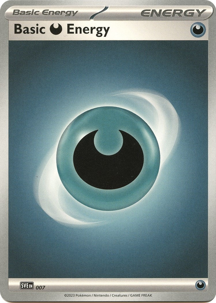 Image for Basic Darkness Energy - 007 (007) [SVE: Scarlet & Violet Energies] - Pokemon