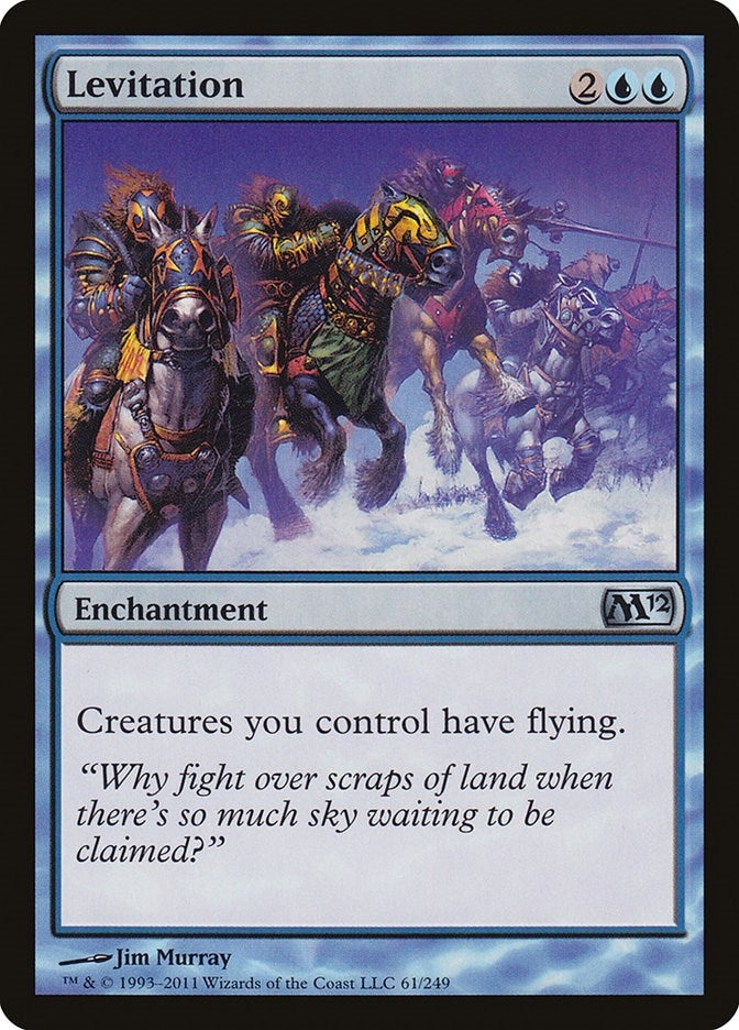 Image for Levitation (61) [Magic 2012 (M12)] - Magic: The Gathering