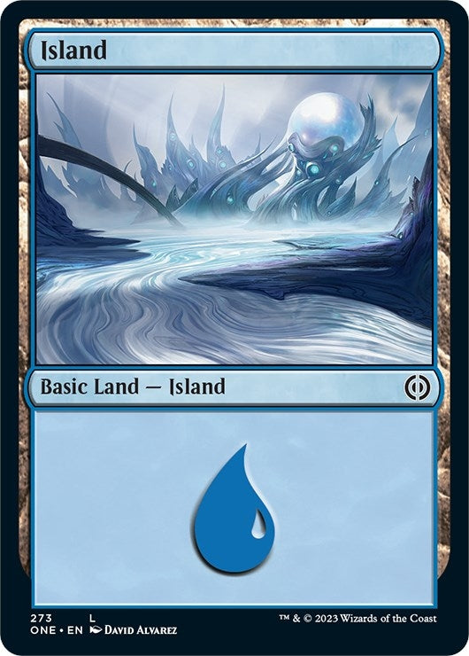 Image for Island (273) (273) [Phyrexia: All Will Be One] - Magic: The Gathering