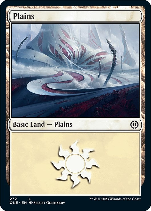 Image for Plains (272) (272) [Phyrexia: All Will Be One] - Magic: The Gathering