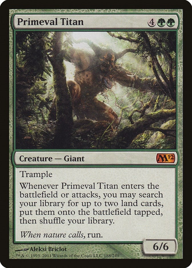 Image for Primeval Titan (188) [Magic 2012 (M12)] - Magic: The Gathering