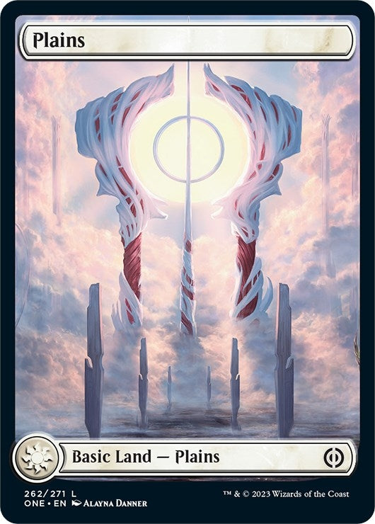 Image for Plains (262) - Full Art (262) [Phyrexia: All Will Be One] - Magic: The Gathering