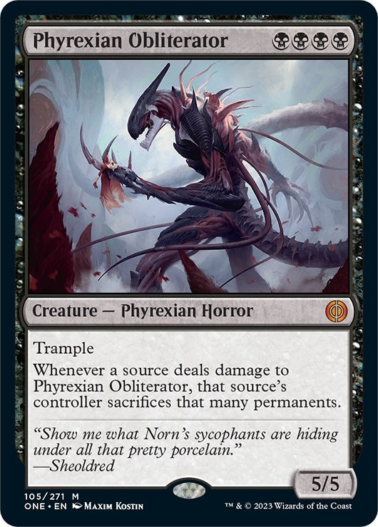 Image for Phyrexian Obliterator (105) [Phyrexia: All Will Be One] - Magic: The Gathering