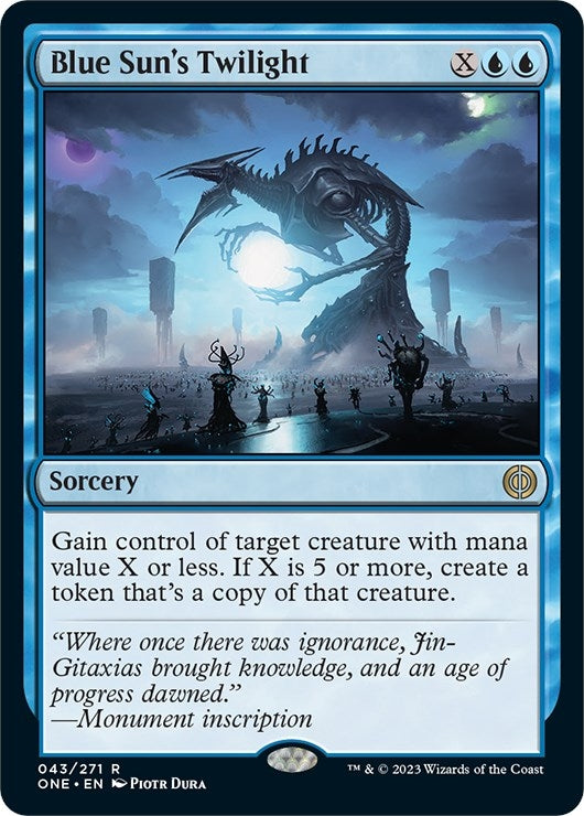 Image for Blue Sun's Twilight (43) [Phyrexia: All Will Be One] - Magic: The Gathering