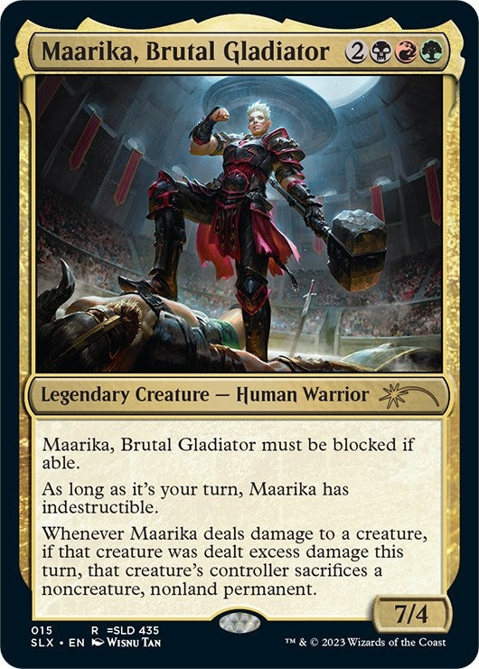 Image for Maarika, Brutal Gladiator (15) [SLX Cards] - Magic: The Gathering