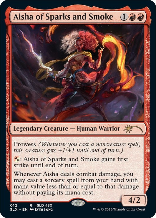 Image for Aisha of Sparks and Smoke (12) [SLX Cards] - Magic: The Gathering