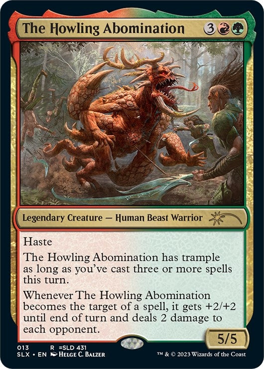 Image for The Howling Abomination (13) [SLX Cards] - Magic: The Gathering