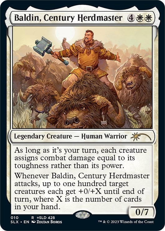 Image for Baldin, Century Herdmaster (10) [SLX Cards] - Magic: The Gathering