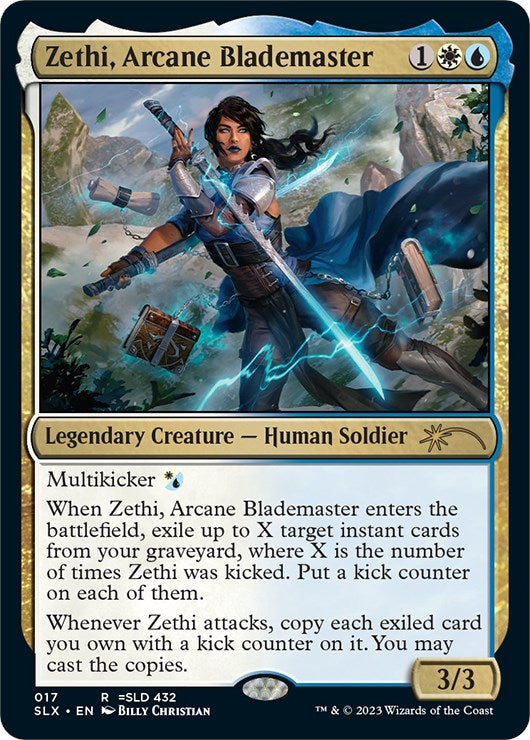 Image for Zethi, Arcane Blademaster (17) [SLX Cards] - Magic: The Gathering