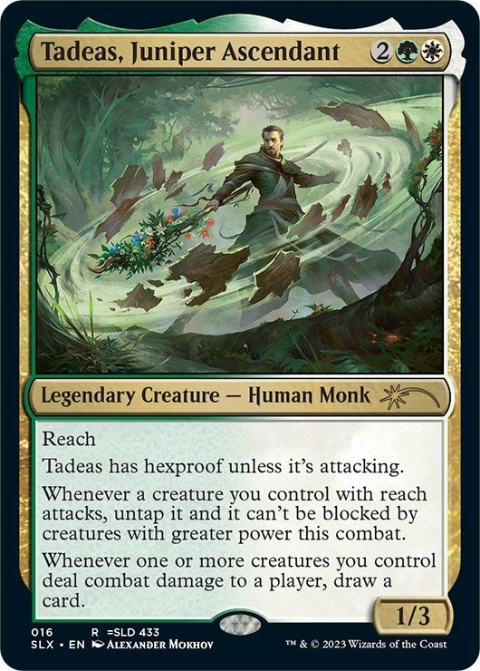 Image for Tadeas, Juniper Ascendant (16) [SLX Cards] - Magic: The Gathering