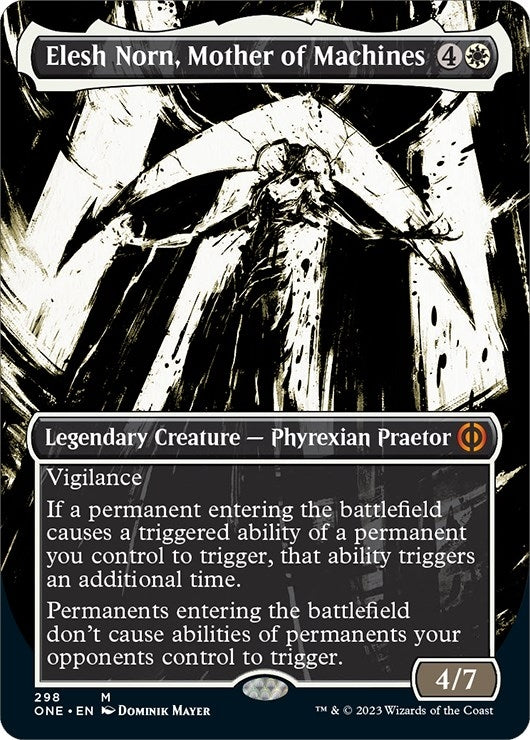 Image for Elesh Norn, Mother of Machines (Showcase) (298) [Phyrexia: All Will Be One] - Magic: The Gathering
