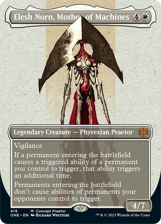 Image for Elesh Norn, Mother of Machines (Concept Praetor) (416) [Phyrexia: All Will Be One] - Magic: The Gathering