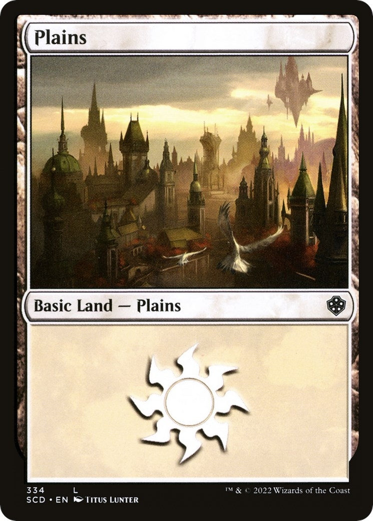 Image for Plains (334) (334) [Starter Commander Decks] - Magic: The Gathering